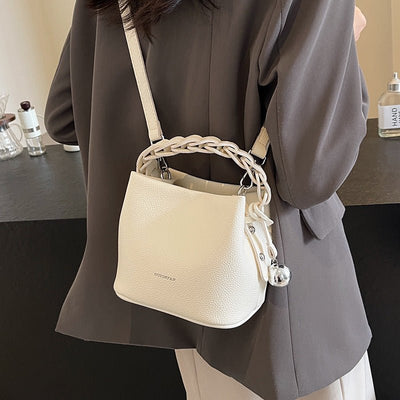 One - shoulder Crossbody Design Portable Bucket Bag - MH TRENDS & STYLES