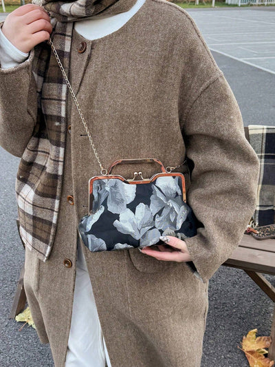 Retro Small Square Crossbody Bag – Trendy Shoulder Handbag for Women - MH TRENDS & STYLES