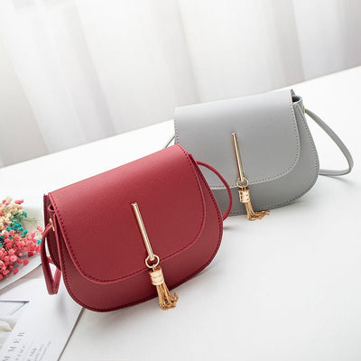 Shoulder bag tassel round bag women bag - MH TRENDS & STYLES