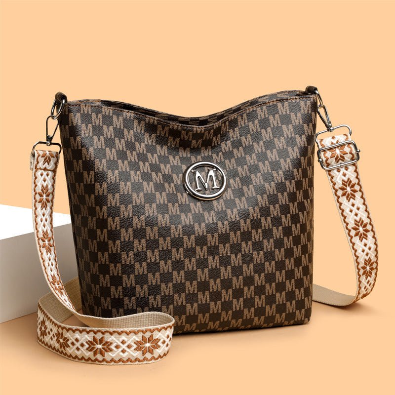 Soft Leather Retro Simple All - match Fashion Shoulder Bag - MH TRENDS & STYLES