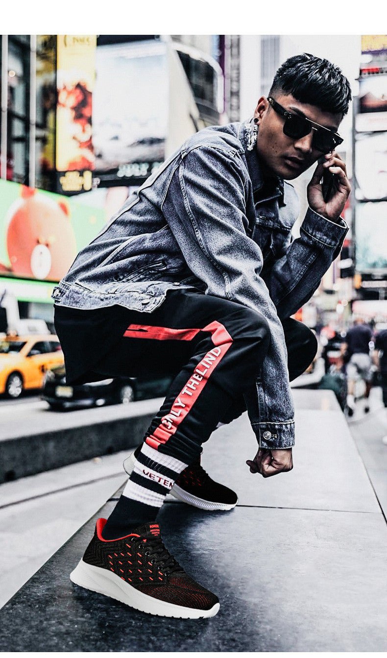 Sports Flying Woven Cold Sticky Ultralight Casual Running Shoes - MH TRENDS & STYLES