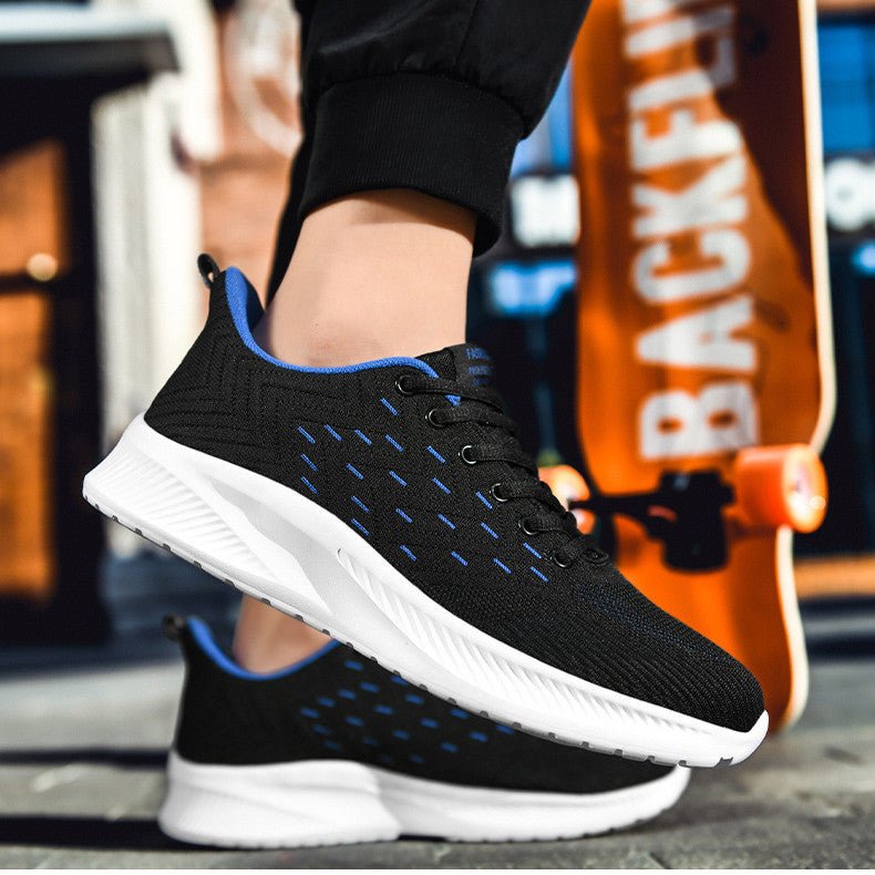 Sports Flying Woven Cold Sticky Ultralight Casual Running Shoes - MH TRENDS & STYLES