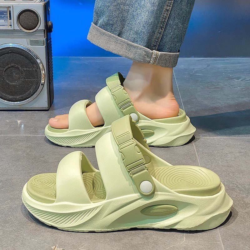 Sports Slippers Men's Thick Bottom Wear - resistant Non - slip Sandals - MH TRENDS & STYLES