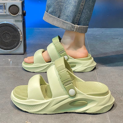 Sports Slippers Men's Thick Bottom Wear - resistant Non - slip Sandals - MH TRENDS & STYLES