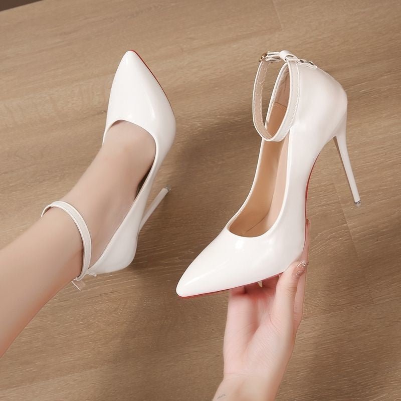 Spring And Autumn High Heels Stiletto Heel Shallow Mouth - MH TRENDS & STYLES