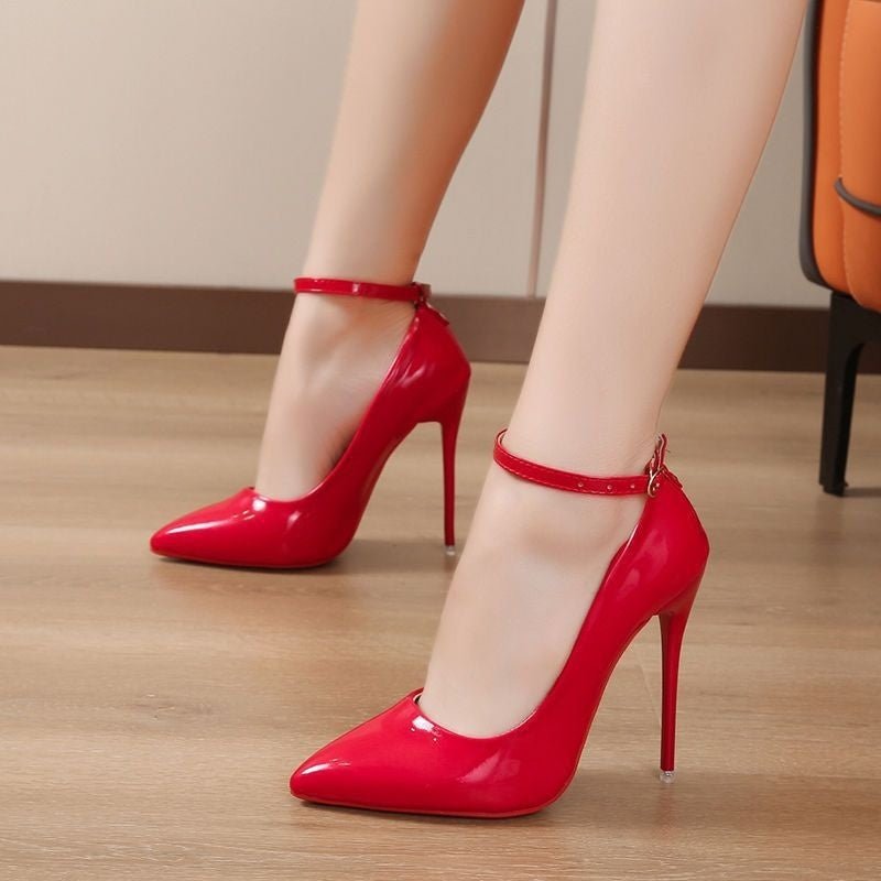 Spring And Autumn High Heels Stiletto Heel Shallow Mouth - MH TRENDS & STYLES
