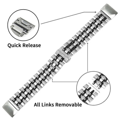 Stainless Steel Smart Watch | Metal Strap Design - MH TRENDS & STYLES