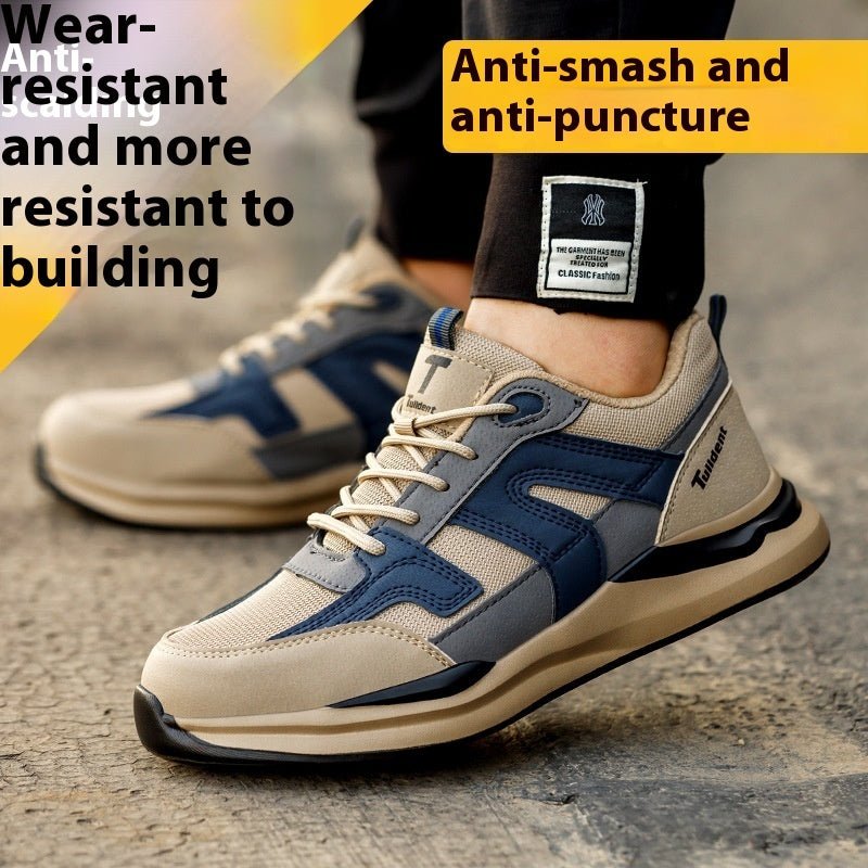 Summer Breathable Safety Shoes For Men - MH TRENDS & STYLES
