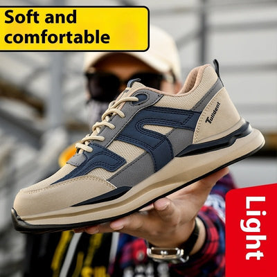 Summer Breathable Safety Shoes For Men - MH TRENDS & STYLES