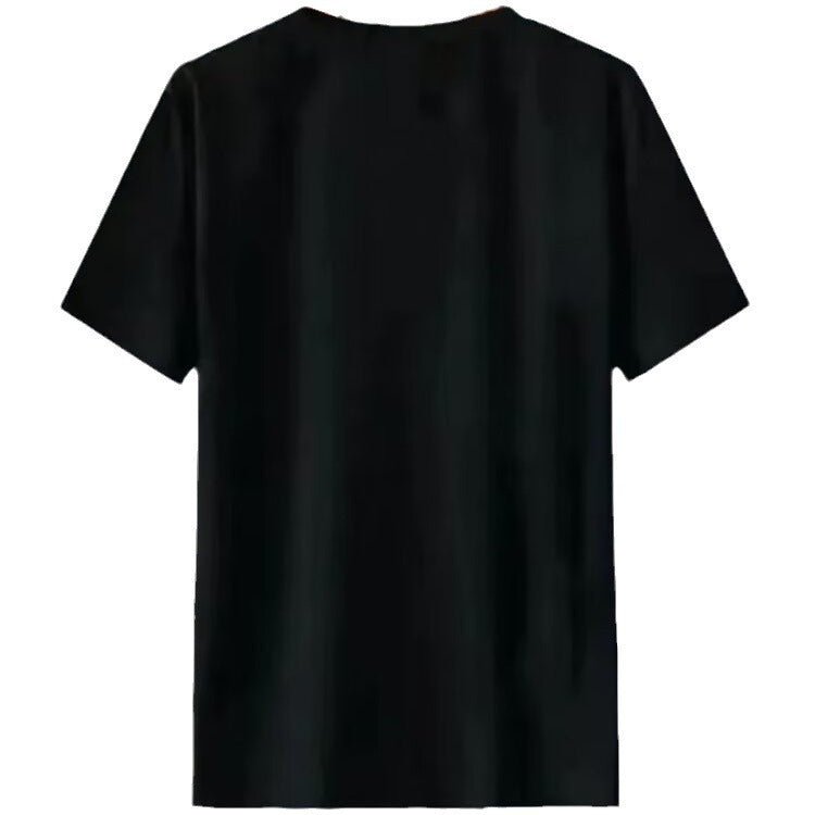 Summer Ice Silk Short Sleeve T-shirt Men - MH TRENDS & STYLES