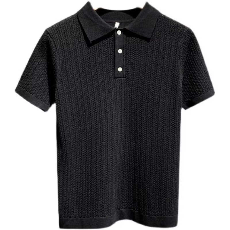 Summer New All - matching Lapel T-shirt Men - MH TRENDS & STYLES