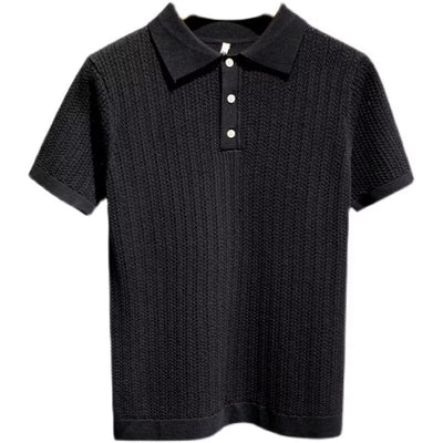 Summer New All - matching Lapel T-shirt Men - MH TRENDS & STYLES