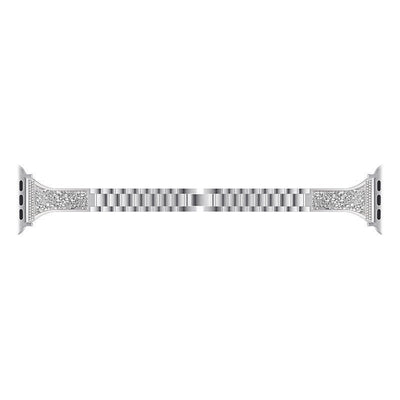 Three - bead Paste Belt Drill Stainless Steel Metal Strap - MH TRENDS & STYLES