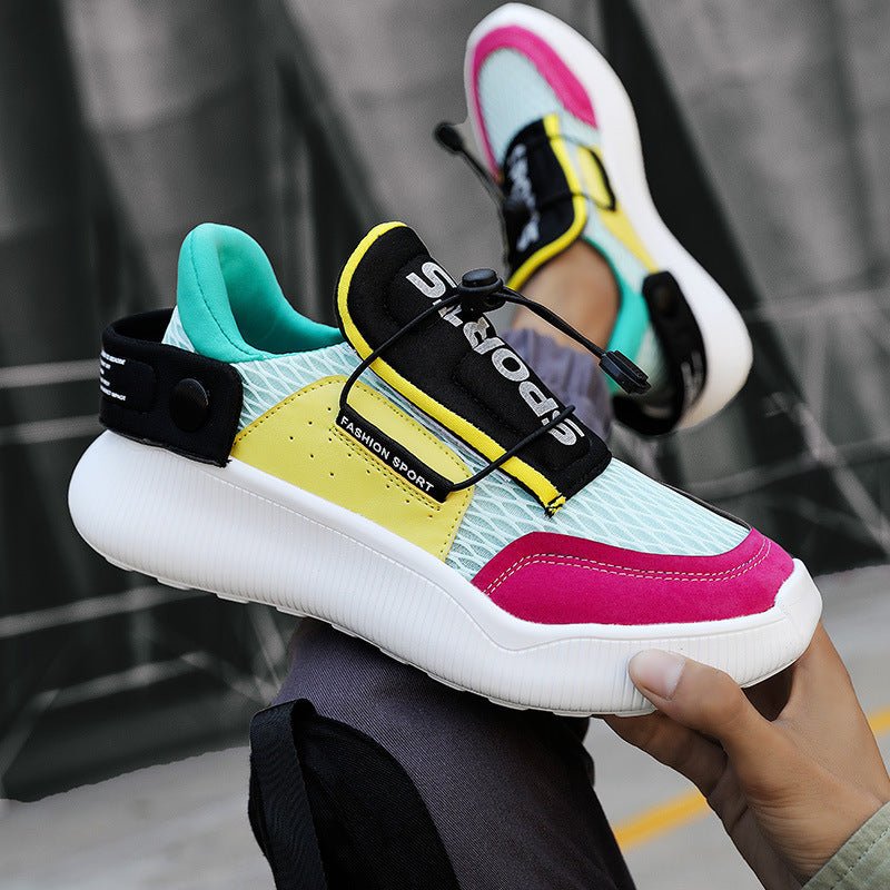 Trendy Elevated Casual Sneakers | Unisex Lightweight Fashion Shoes for Daily Wear - MH TRENDS & STYLES