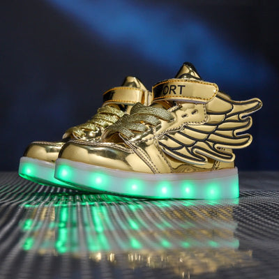 Usb Charging Light Shoes Children - MH TRENDS & STYLES