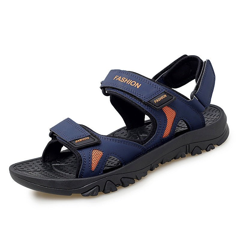 Velcro Sandals Men Summer Breathable Beach Shoes - MH TRENDS & STYLES