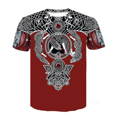 Viking Tattoo T-Shirt | Men’s Fashion Style - MH TRENDS & STYLES