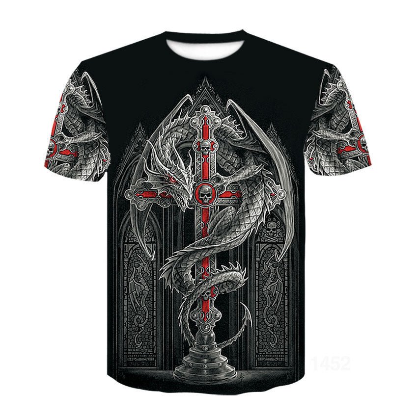 Viking Tattoo T-Shirt | Men’s Fashion Style - MH TRENDS & STYLES