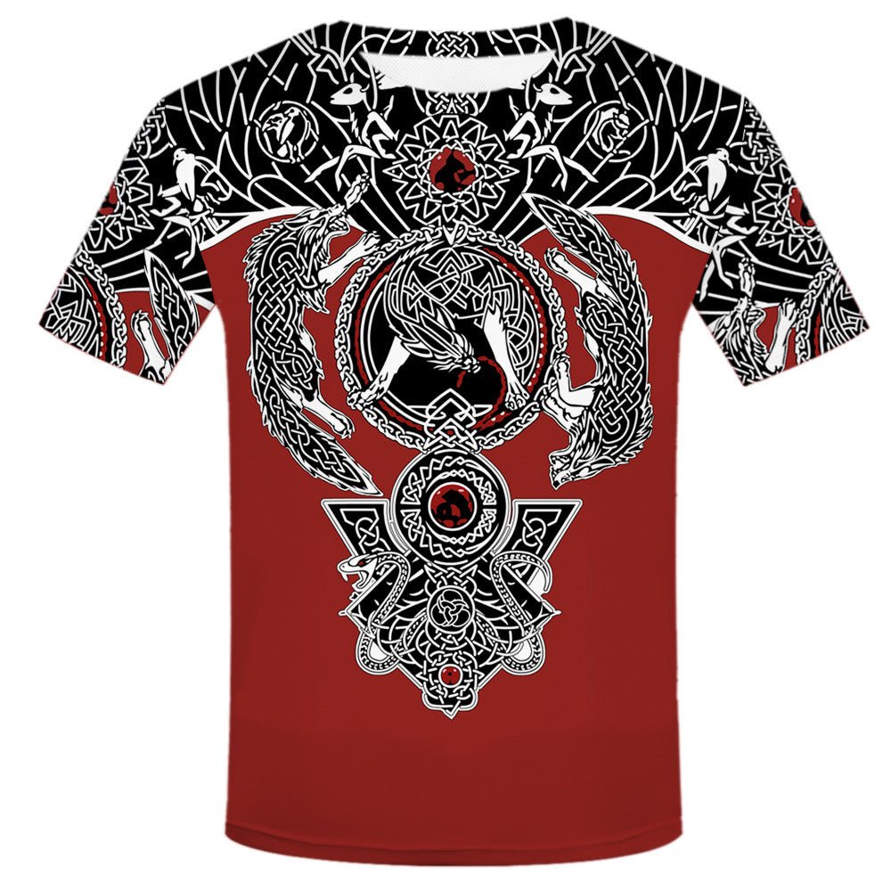 Viking Tattoo T-Shirt | Men’s Fashion Style - MH TRENDS & STYLES