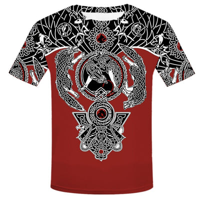 Viking Tattoo T-Shirt | Men’s Fashion Style - MH TRENDS & STYLES