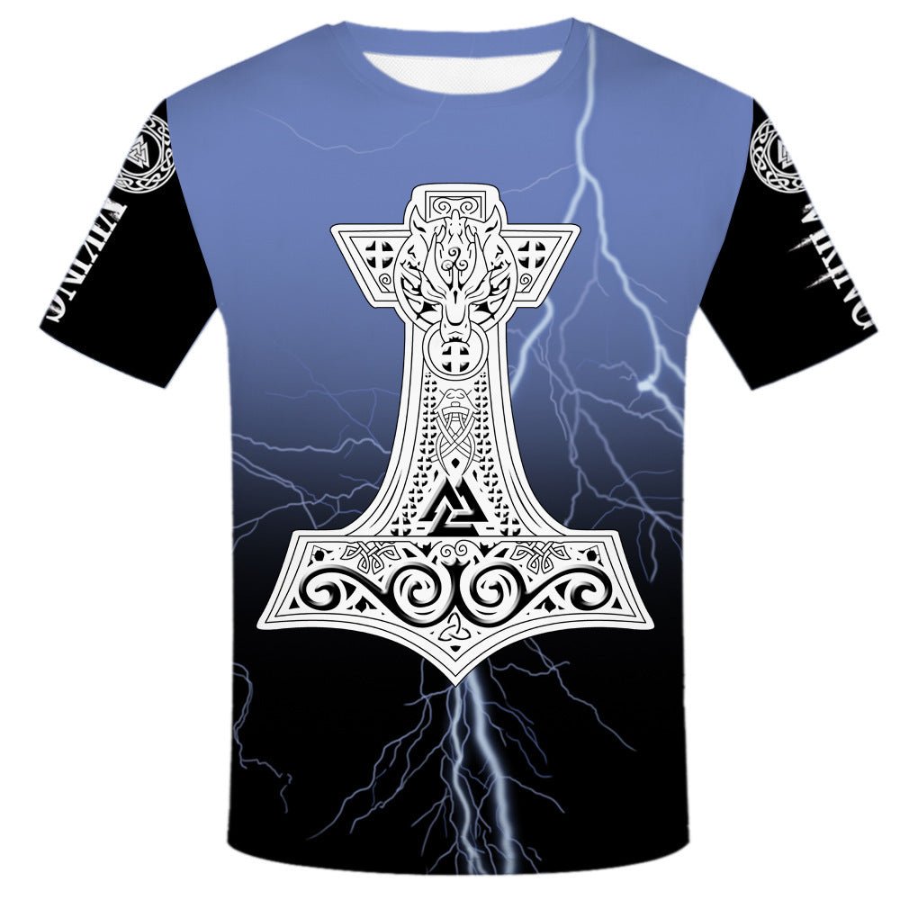 Viking Tattoo T-Shirt | Men’s Fashion Style - MH TRENDS & STYLES