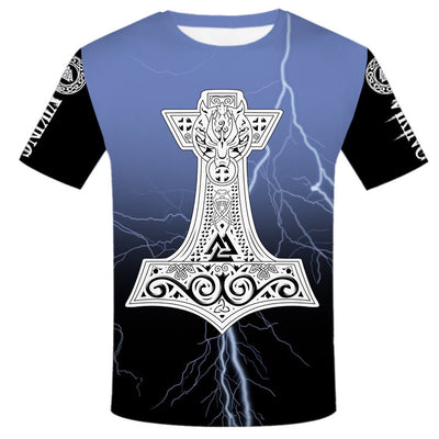 Viking Tattoo T-Shirt | Men’s Fashion Style - MH TRENDS & STYLES