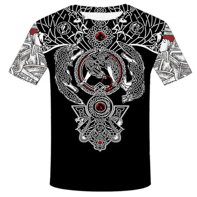 Viking Tattoo T-Shirt | Men’s Fashion Style - MH TRENDS & STYLES