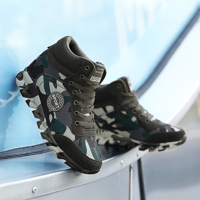 Women's Casual Camouflage Increased Sneakers - MH TRENDS & STYLES