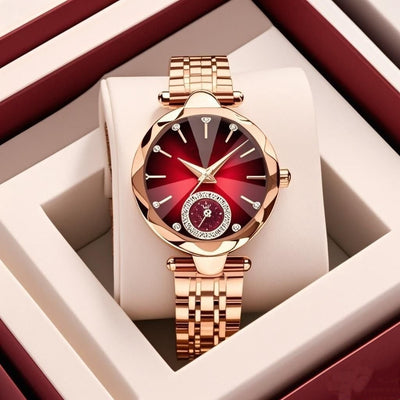 Women's Casual Simple Quartz Watch With Diamond - MH TRENDS & STYLES