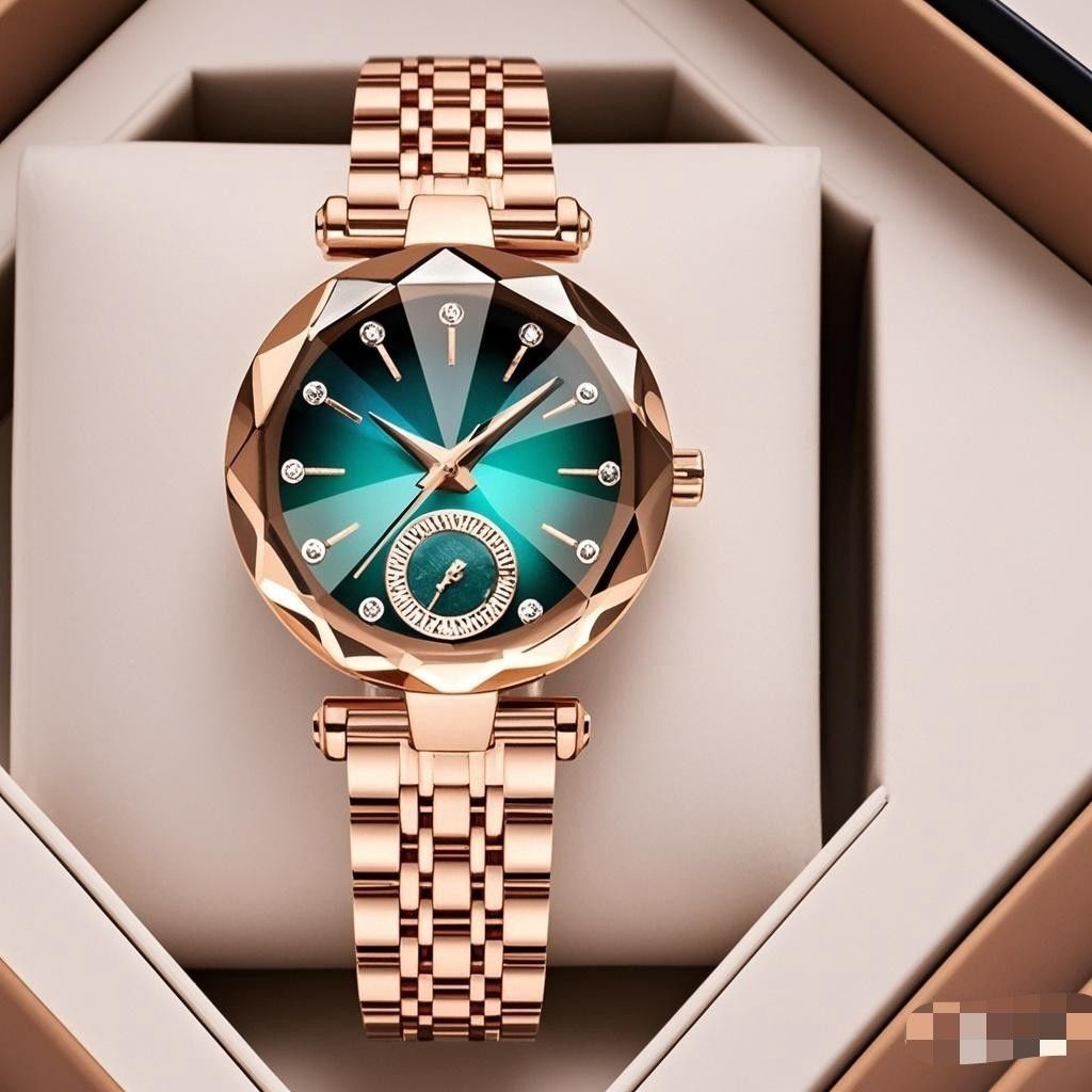 Women's Casual Simple Quartz Watch With Diamond - MH TRENDS & STYLES