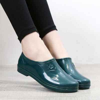Women's Flat Non - slip Short Rain Boots - MH TRENDS & STYLES