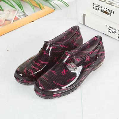 Women's Flat Non - slip Short Rain Boots - MH TRENDS & STYLES