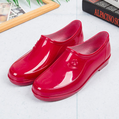 Women's Flat Non - slip Short Rain Boots - MH TRENDS & STYLES