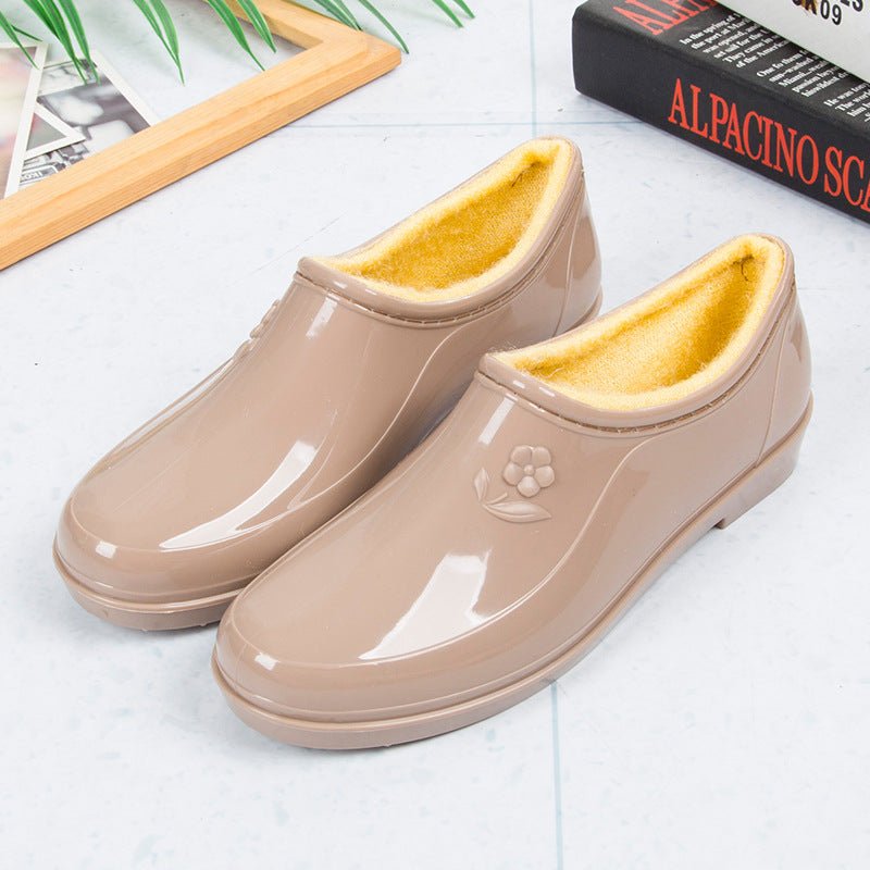 Women's Flat Non - slip Short Rain Boots - MH TRENDS & STYLES
