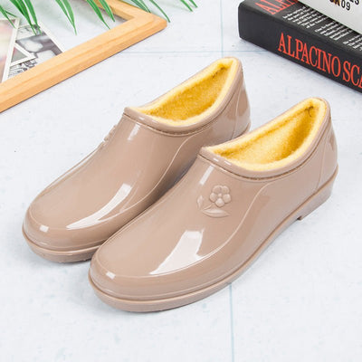 Women's Flat Non - slip Short Rain Boots - MH TRENDS & STYLES