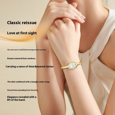 Women's Multifunctional Oval Retro Quartz Watch - MH TRENDS & STYLES