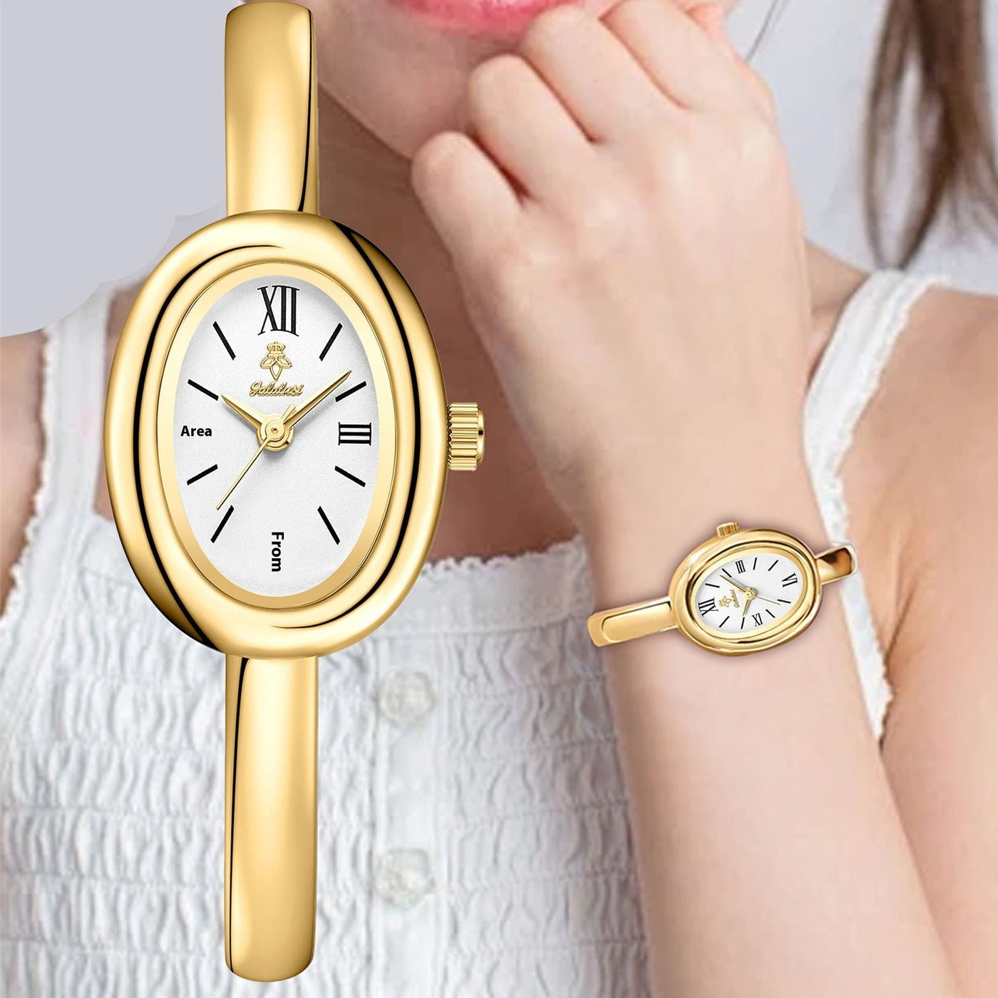 Women's Multifunctional Oval Retro Quartz Watch - MH TRENDS & STYLES
