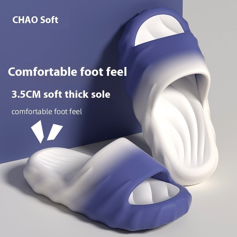 Women's Slippers Simple Gradient Interior Home Non - slip Platform - MH TRENDS & STYLES