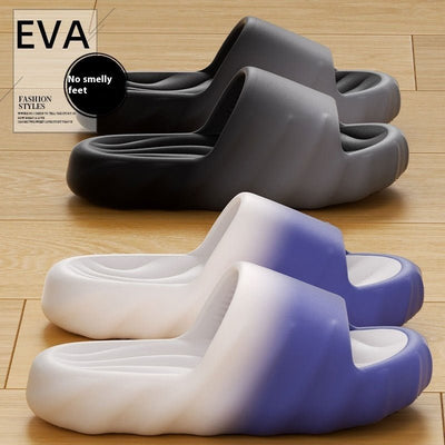 Women's Slippers Simple Gradient Interior Home Non - slip Platform - MH TRENDS & STYLES