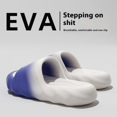 Women's Slippers Simple Gradient Interior Home Non - slip Platform - MH TRENDS & STYLES