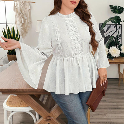 Women's Solid Color Casual Fashion Long Sleeve Shirt - MH TRENDS & STYLES