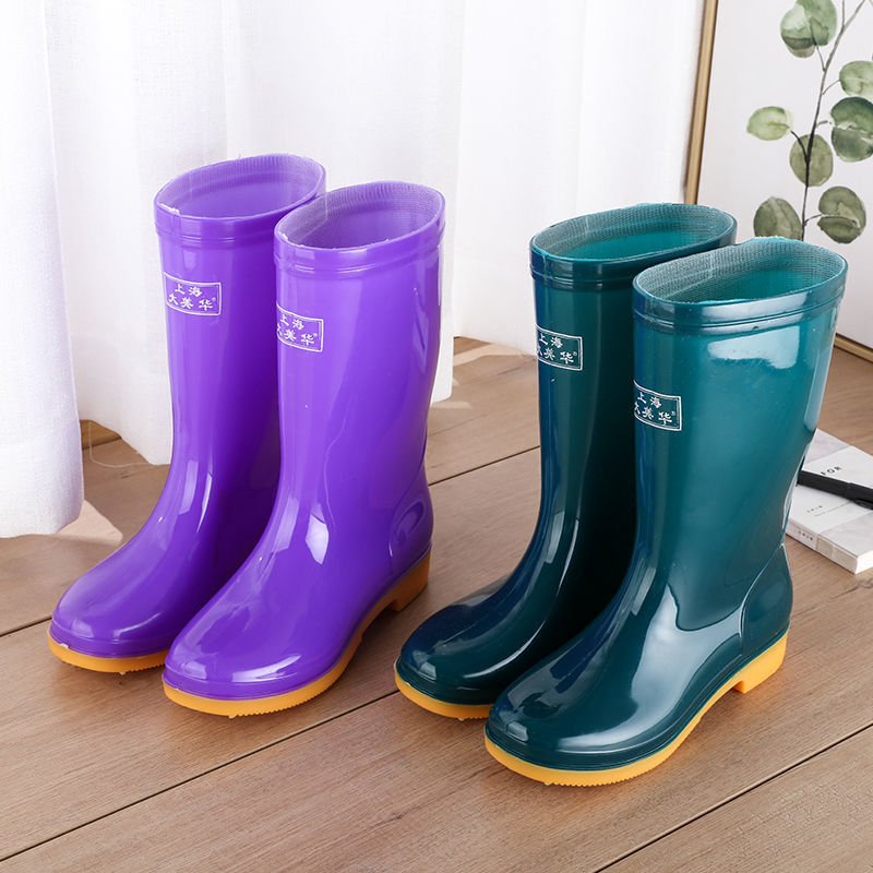 Wool Cotton Warm Non - slip Rain Boots - MH TRENDS & STYLES