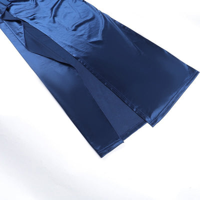 YL24531 Satin Sexy Slit Camisole Gown Dress Women - MH TRENDS & STYLES